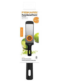 Fiskars Drobna tarka ręczna &quot;Functional Form&quot; w kolorze czarnym - wys. 31,8 cm ze sklepu Limango Polska w kategorii Akcesoria kuchenne - zdjęcie 177631373