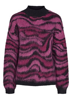 Pieces Sweter w kolorze różowo-czarnym ze sklepu Limango Polska w kategorii Swetry damskie - zdjęcie 177632730