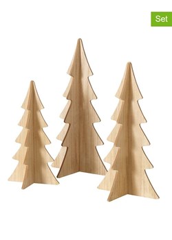 Boltze Dekoracje (3 szt.) "Ceti" w kolorze beżowym ze sklepu Limango Polska w kategorii Dekoracje - zdjęcie 177634242