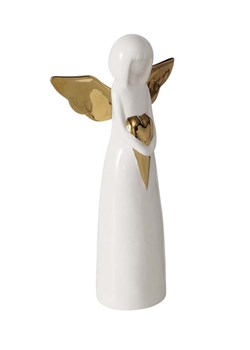 Boltze Figurka dekoracyjna "Tatjana" w kolorze białym - wys. 25 x Ø 7 cm - id: 16338864 - marki Boltze - 177634273 Boltze Figurka dekoracyjna "Tatjana" w kolorze białym - wys. 25 x Ø 7 cm ze sklepu Limango Polska w kategorii Dekoracje - zdjęcie 177634273