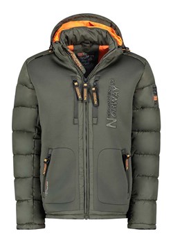 Geographical Norway Kurtka pikowana &quot;Beachwood&quot; w kolorze khaki ze sklepu Limango Polska w kategorii Kurtki męskie - zdjęcie 177634770