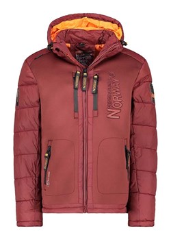 Geographical Norway Kurtka pikowana "Beachwood" w kolorze czerwonym ze sklepu Limango Polska w kategorii Kurtki męskie - zdjęcie 177634774