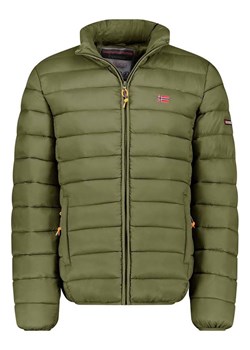 Geographical Norway Kurtka pikowana &quot;Amigolor&quot; w kolorze khaki ze sklepu Limango Polska w kategorii Kurtki męskie - zdjęcie 177634822