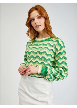 orsay Sweter w kolorze zielonym ze sklepu Limango Polska w kategorii Swetry damskie - zdjęcie 177636342