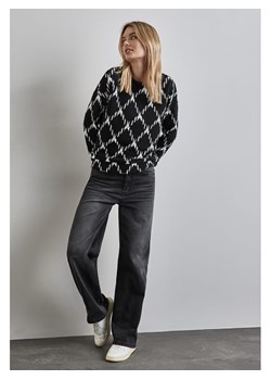 Street One Sweter w kolorze czarno-białym ze sklepu Limango Polska w kategorii Swetry damskie - zdjęcie 177637081