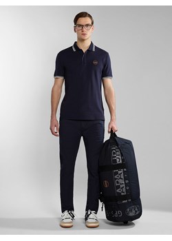 Napapijri Koszulka polo &quot;Macas&quot; w kolorze granatowym ze sklepu Limango Polska w kategorii T-shirty męskie - zdjęcie 177638604