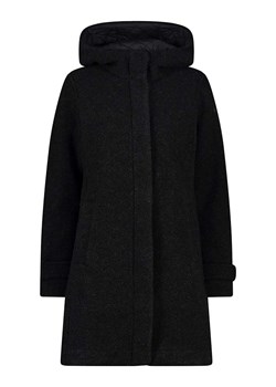 CMP Płaszcz funkcyjny w kolorze czarnym ze sklepu Limango Polska w kategorii Płaszcze damskie - zdjęcie 177640102