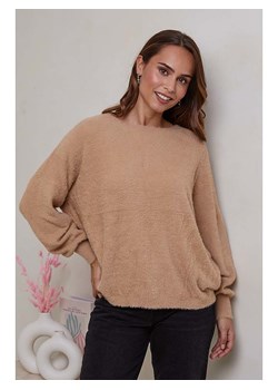 Soft Cashmere Sweter w kolorze karmelowym ze sklepu Limango Polska w kategorii Swetry damskie - zdjęcie 177640582