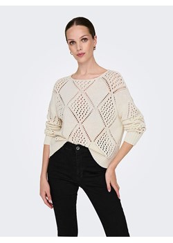 ONLY Sweter w kolorze kremowym ze sklepu Limango Polska w kategorii Swetry damskie - zdjęcie 177640950