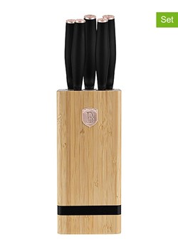 Berlinger Haus 6-częściowy zestaw w kolorze różowozłoto-czarnym ze sklepu Limango Polska w kategorii Noże kuchenne - zdjęcie 177641903