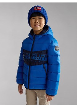 Napapijri Dwustronna kurtka pikowana w kolorze granatowo-niebieskim ze sklepu Limango Polska w kategorii Kurtki chłopięce - zdjęcie 177642552