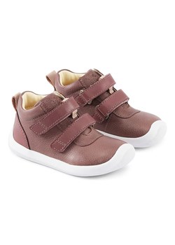 Bundgaard Skórzane sneakersy &quot;The Walk Strap Sporty&quot; w kolorze ciemnoróżowym ze sklepu Limango Polska w kategorii Buciki niemowlęce - zdjęcie 177644273