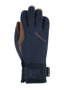 Roeckl SPORTS Rękawiczki narciarskie &quot;Sahoro GTX&quot; w kolorze brązowo-czarnym ze sklepu Limango Polska w kategorii Rękawiczki męskie - zdjęcie 177644493