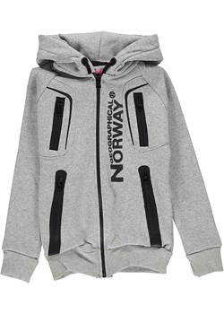 Geographical Norway Bluza &quot;Gosepha&quot; w kolorze jasnoszarym ze sklepu Limango Polska w kategorii Bluzy chłopięce - zdjęcie 177645621