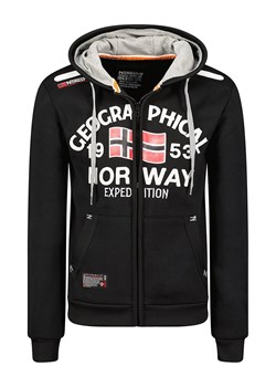 Geographical Norway Bluza &quot;Flag&quot; w kolorze czarnym ze sklepu Limango Polska w kategorii Bluzy męskie - zdjęcie 177645674