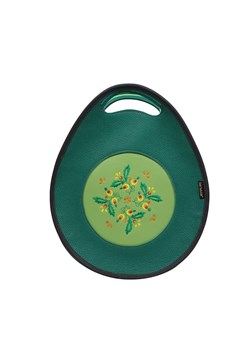 zielona torebka damska skórzana z funkcją plecaka  Jagoda ze sklepu Słoń Torbalski w kategorii Torby Shopper bag - zdjęcie 177650630