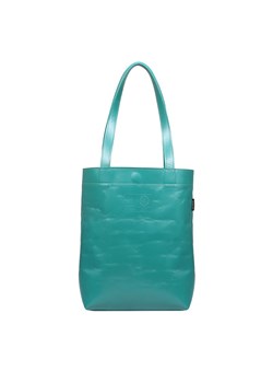 torebka damska skórzana Chiara shopper zielona ze sklepu Słoń Torbalski w kategorii Torby Shopper bag - zdjęcie 177652862