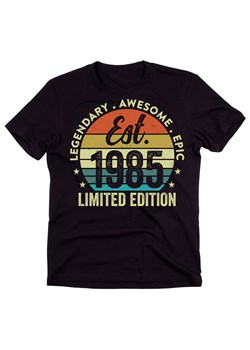 MĘSKA Koszulka na 40 URODZINY EST. 1985 ze sklepu Time For Fashion w kategorii T-shirty męskie - zdjęcie 177659941