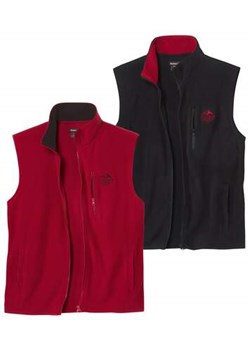 Zestaw 2 polarowych kamizelek Outdoor ze sklepu Atlas For Men w kategorii Kamizelki męskie - zdjęcie 177673720