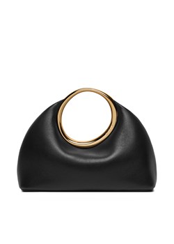 Torebka JACQUEMUS Mini ring handbag 241BA395 Czarny ze sklepu eobuwie.pl w kategorii Torebki damskie - zdjęcie 177720733