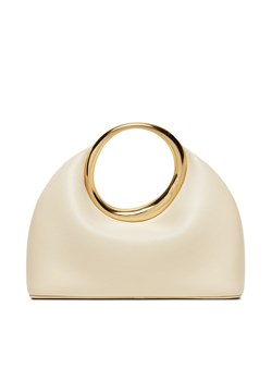 Torebka JACQUEMUS Mini ring handbag 241BA395 Écru ze sklepu eobuwie.pl w kategorii Kopertówki - zdjęcie 177720784