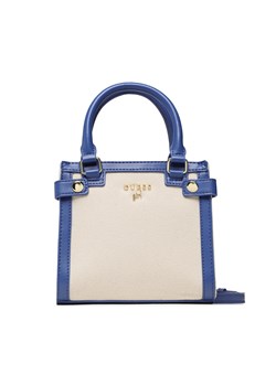 Torebka Guess Mini Satchel Bag J3GZ08 WFH90 Écru ze sklepu eobuwie.pl w kategorii Kuferki - zdjęcie 177720800