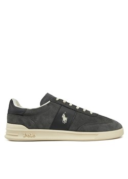 Sneakersy Polo Ralph Lauren Aera 809956120002 Szary ze sklepu eobuwie.pl w kategorii Buty sportowe męskie - zdjęcie 177720804