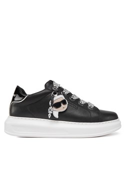 Sneakersy KARL LAGERFELD KL62576T Czarny ze sklepu eobuwie.pl w kategorii Buty sportowe damskie - zdjęcie 177720811