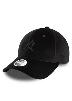 Czapka z daszkiem New Era Velour Midi New York Yankees 9FORTY 60580759 Czarny ze sklepu eobuwie.pl w kategorii Czapki z daszkiem damskie - zdjęcie 177721091