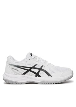 Buty halowe Asics Upcourt 6 Gs 1074A045 Biały ze sklepu eobuwie.pl w kategorii Buty sportowe dziecięce - zdjęcie 177721403