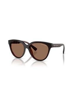 Armani Exchange okulary przeciwsłoneczne damskie kolor brązowy 0AX4148SU ze sklepu ANSWEAR.com w kategorii Okulary przeciwsłoneczne damskie - zdjęcie 177726211