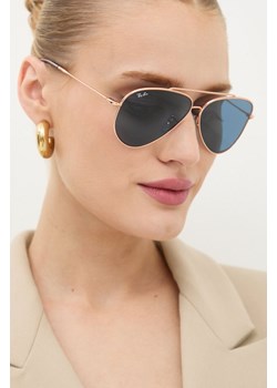 Ray-Ban okulary przeciwsłoneczne AVIATOR REVERSE 0RBR0101S ze sklepu ANSWEAR.com w kategorii Okulary przeciwsłoneczne damskie - zdjęcie 177726380