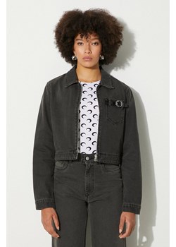 Coperni kurtka jeansowa Denim Workwear Jacket damska kolor szary przejściowa COPBL20F2004 ze sklepu ANSWEAR.com w kategorii Kurtki damskie - zdjęcie 177736281