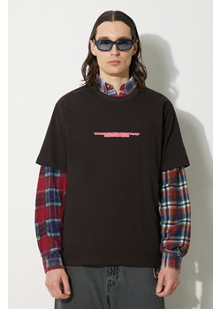 thisisneverthat t-shirt bawełniany TNT Locals Tee męski kolor czarny wzorzysty TN241TTSST20 ze sklepu ANSWEAR.com w kategorii T-shirty męskie - zdjęcie 177751091