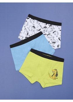 Sinsay - Bokserki 3 pack z motywem dinozaurów - wielobarwny ze sklepu Sinsay w kategorii Majtki dziecięce - zdjęcie 177785794