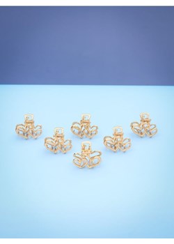 Sinsay - Spinki 6 pack - złoty ze sklepu Sinsay w kategorii Spinki - zdjęcie 177786601