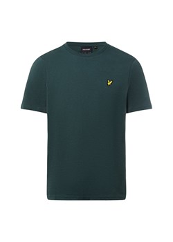 Lyle & Scott T-shirt męski Mężczyźni Dżersej jodłowy jednolity ze sklepu vangraaf w kategorii T-shirty męskie - zdjęcie 177787833