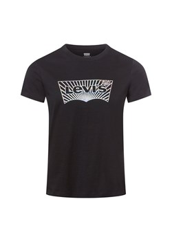 Levi's T-shirt damski Kobiety Bawełna czarny jednolity ze sklepu vangraaf w kategorii Bluzki damskie - zdjęcie 177787870