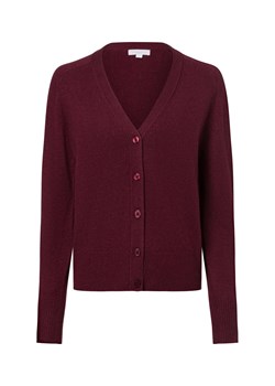 brookshire Kardigan damski Kobiety Wełna bordowy jednolity ze sklepu vangraaf w kategorii Swetry damskie - zdjęcie 177788094