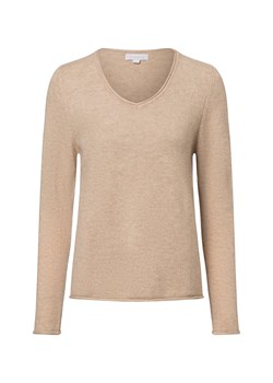 brookshire Sweter damski z dzianiny Kobiety Bawełna piaskowy jednolity ze sklepu vangraaf w kategorii Swetry damskie - zdjęcie 177788111