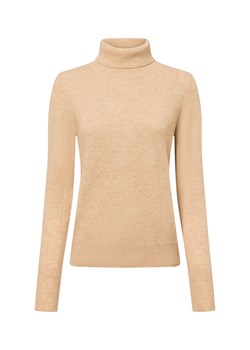 brookshire Sweter damski z dzianiny Kobiety Wełna piaskowy jednolity ze sklepu vangraaf w kategorii Swetry damskie - zdjęcie 177788121