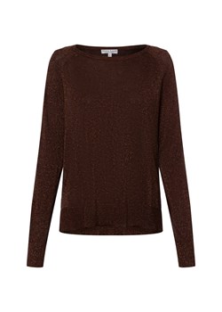Marie Lund Sweter damski Kobiety wiskoza brązowy jednolity - id: 709567-0001-09920 - marki Marie Lund - 177788160 Marie Lund Sweter damski Kobiety wiskoza brązowy jednolity ze sklepu vangraaf w kategorii Bluzki damskie - zdjęcie 177788160