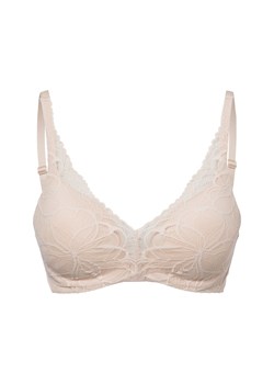 Triumph Biustonosz damski na fiszbinach - Body Make-Up Illusion Lace Kobiety cielisty jednolity - id: 709627-0004-09311 - marki Triumph - 177788202 Triumph Biustonosz damski na fiszbinach - Body Make-Up Illusion Lace Kobiety cielisty jednolity ze sklepu vangraaf w kategorii Biustonosze - zdjęcie 177788202