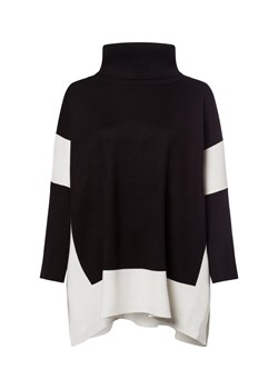 s.Oliver BLACK LABEL Sweter damski z dzianiny Kobiety Sztuczne włókno czarny wzorzysty ze sklepu vangraaf w kategorii Swetry damskie - zdjęcie 177788340