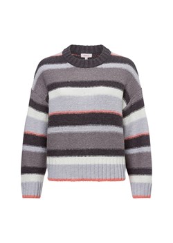 s.Oliver Sweter damski z dzianiny Kobiety szary w paski ze sklepu vangraaf w kategorii Swetry damskie - zdjęcie 177788451