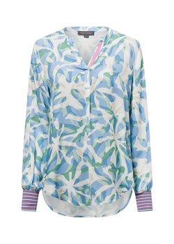 Franco Callegari Bluzka damska Kobiety wiskoza biały wzorzysty ze sklepu vangraaf w kategorii Bluzki damskie - zdjęcie 177788470
