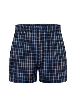 Mc Earl Męskie spodnie od piżamy Mężczyźni Bawełna granatowy jednolity ze sklepu vangraaf w kategorii Piżamy męskie - zdjęcie 177788514