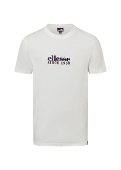 ellesse Koszulka męska - Hiker Mężczyźni Bawełna biały wzorzysty ze sklepu vangraaf w kategorii T-shirty męskie - zdjęcie 177788572