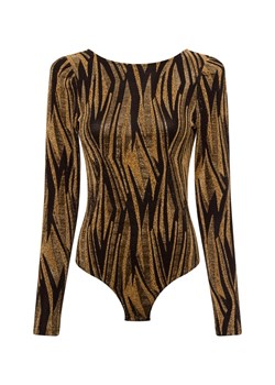 Y.A.S Body - YASYen LS Kobiety złoty wzorzysty - id: 730449-0001-09970 - marki Y.A.S - 177788633 Y.A.S Body - YASYen LS Kobiety złoty wzorzysty ze sklepu vangraaf w kategorii Body damskie - zdjęcie 177788633