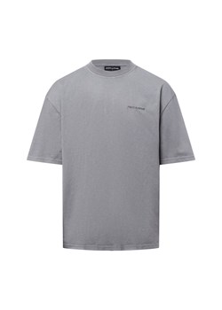 PEGADOR Koszulka męska Mężczyźni Bawełna szary jednolity ze sklepu vangraaf w kategorii T-shirty męskie - zdjęcie 177788771